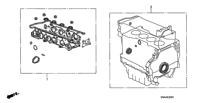 CIVIC SEDAN GASKET KIT (2.0L)