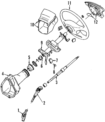 Celica STEERING COLUMN 2