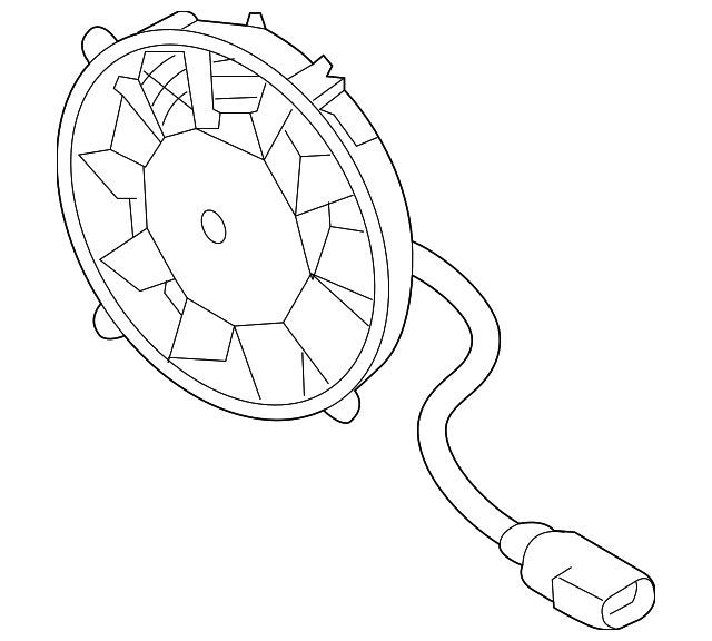 4Z7-959-455-C Деталь FAN BLADE