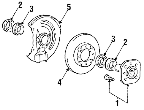 Colt FRONT BRAKES