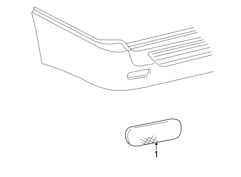 Rainier REAR REFLECTOR