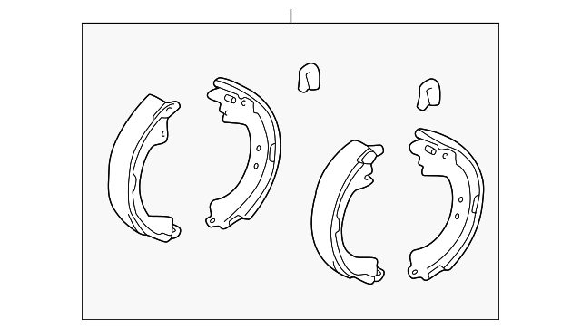 04495-42010 Деталь BRAKE SHOES