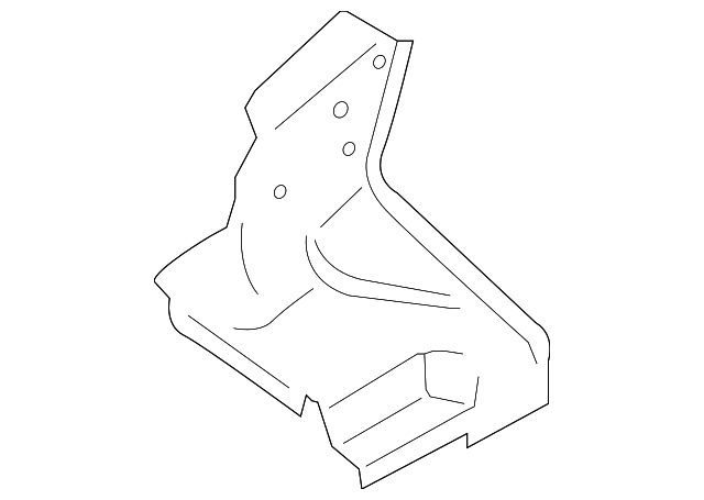 5833054L00 Деталь FRONT PANEL, RIGHT