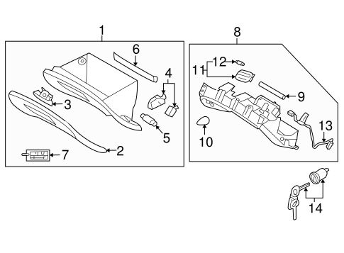 Sportage GLOVE BOX