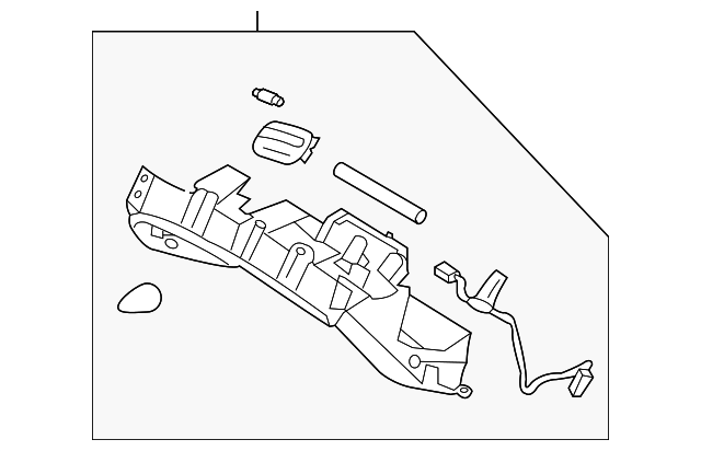 84540-1F080EZ Деталь INNER COVER