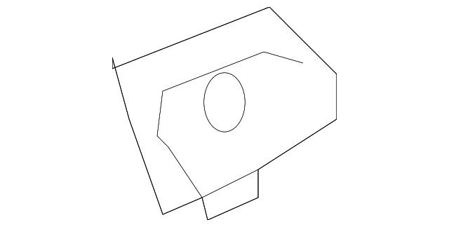 MR480804 Деталь INSTRUMENT PANEL RETAINER