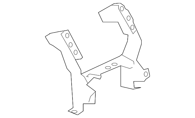 8000A083 Деталь CENTER REINF