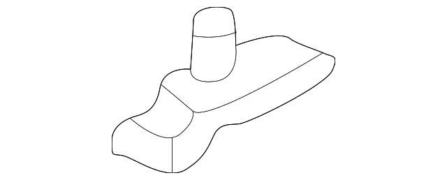 67113-26000 Деталь SIDE RAIL ASSY MOUNT BRACKET, LEFT