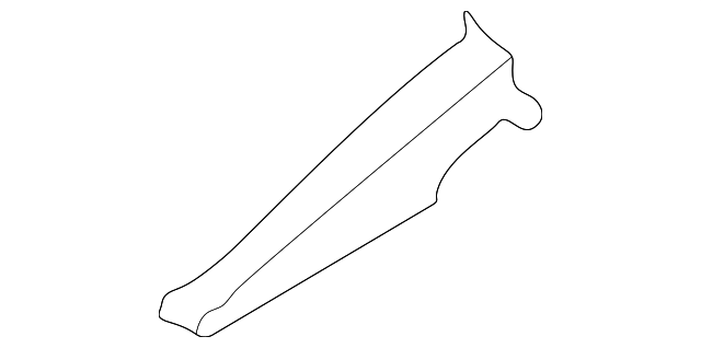 87275-26000 Деталь SIDE RAIL, LEFT