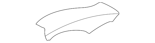 87281-26000 Деталь SIDE RAIL, LEFT