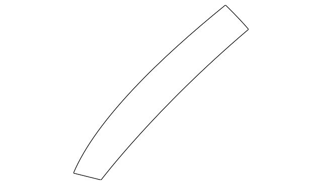 91046SC040 Деталь FRONT MOLDING, RIGHT