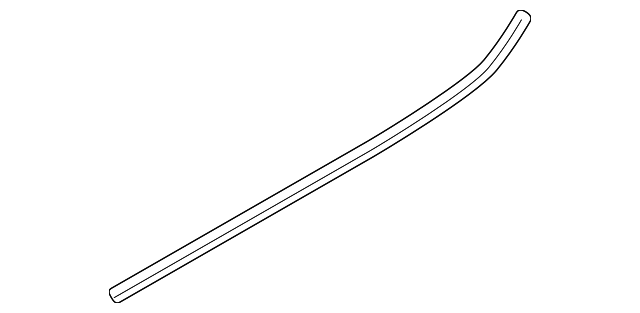 51-37-7-300-020 Деталь BELT MOLDING, RIGHT