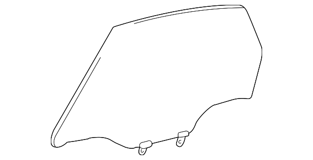 68103-AC040-83 Деталь DOOR GLASS, RIGHT
