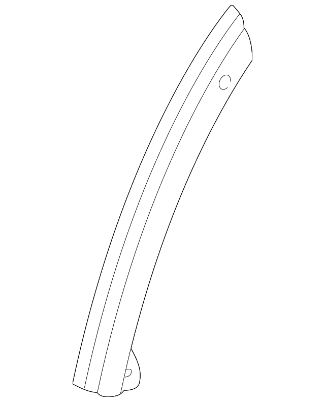 67407-AC020 Деталь GUIDE CHANNEL, RIGHT