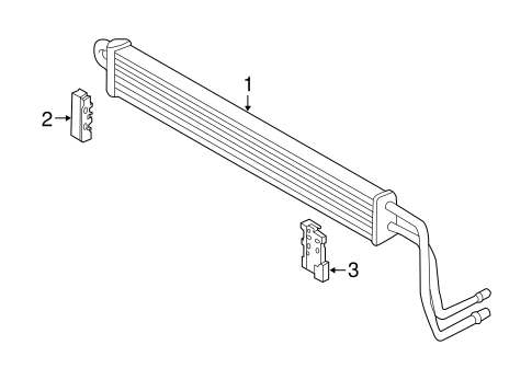 M6 POWER STEERING OIL COOLER