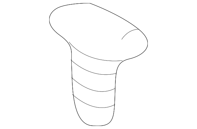 MU481027 Деталь WEATHERSTRIP CLIP