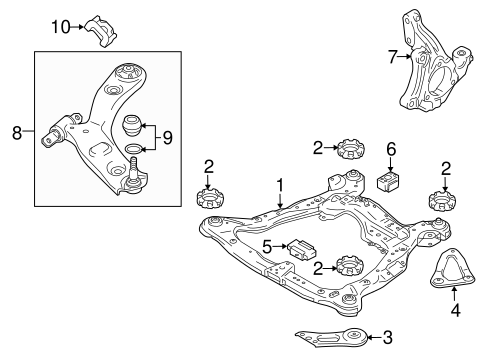 Kizashi SUSPENSION COMPONENTS 2