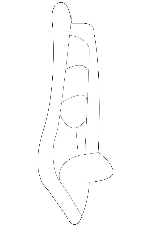 90916CG000 Деталь HANDLE MASK, LEFT