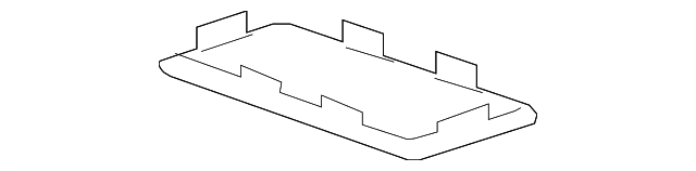 9067817 DOME LAMP ASSY RETAINER PLATE