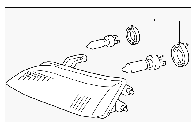 81110-02110 Деталь HEADLAMP ASSY, RIGHT