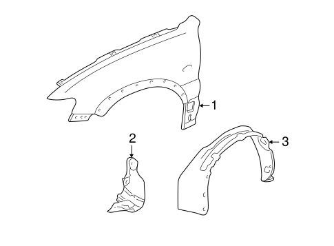 Escape FENDER & COMPONENTS