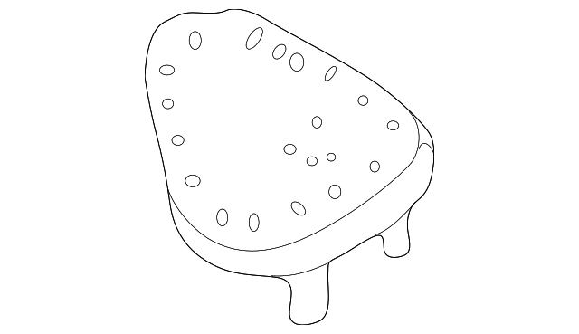 TA016698002 Деталь SPEAKER GRILLE