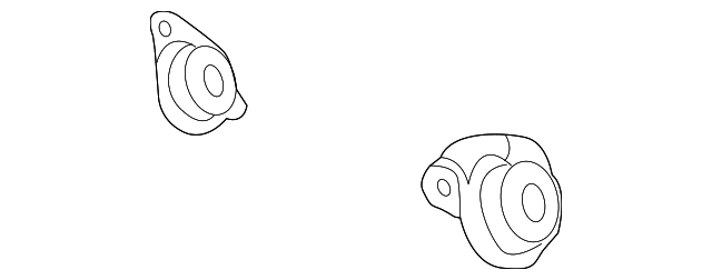 22840426 MUFFLER & PIPE HANGER, LEFT