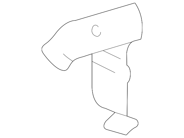 89668-01010 Деталь ECM BRACKET, RIGHT