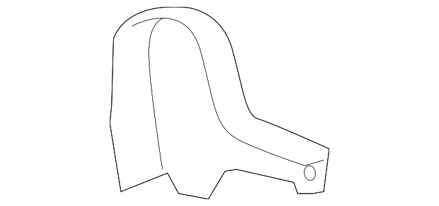 25972111 Деталь INNER FINISH PNL, LEFT