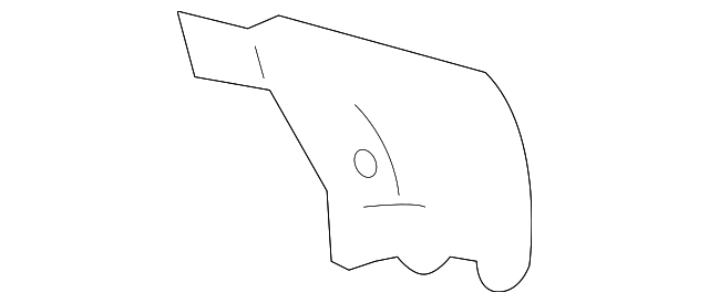 25830503 Деталь OUTER COVER, RIGHT