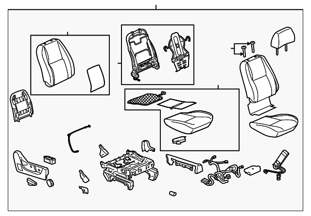 20897690 Деталь SEAT ASSY, LEFT