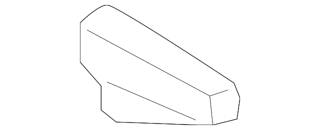 25830534 Деталь RECLINE HANDLE, RIGHT