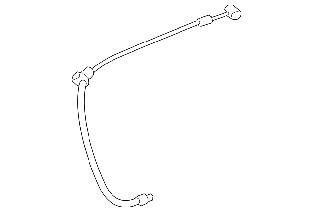 25830413 Деталь RELEASE CABLE, RIGHT