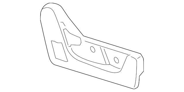 25886549 Деталь OUTER FINISH PNL, RIGHT