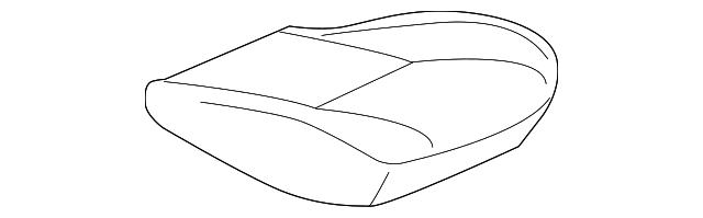 25983261 Деталь SEAT COVER, LEFT