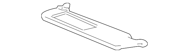 85210-0W610-J4 Деталь SUNVISOR, LEFT
