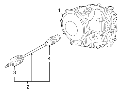 Corvette AXLE & DIFFERENTIAL 2