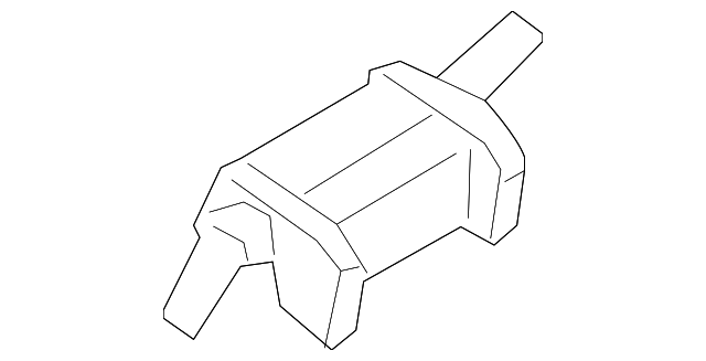 87216-2M000 Деталь ROOF MOLDING CLIP, LEFT