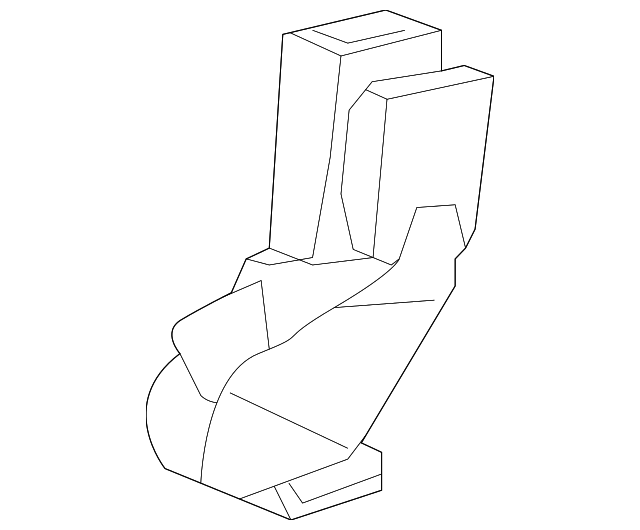 19260988 BUCKLE, RIGHT