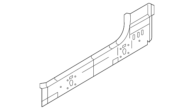 8C3Z-2510120-A Деталь INNER ROCKER, RIGHT
