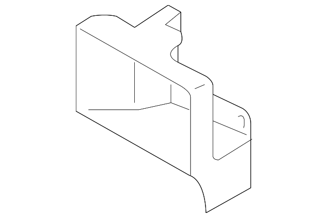21469AL500 Деталь AIR DUCT, LEFT