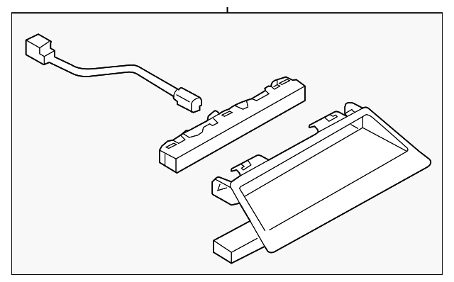 84701AL00AVH Деталь HIGH MOUNT LAMP
