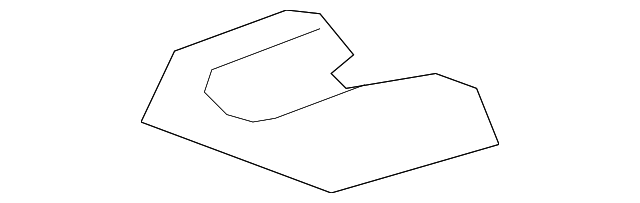 15844441 Деталь TRACK END COVER, LEFT