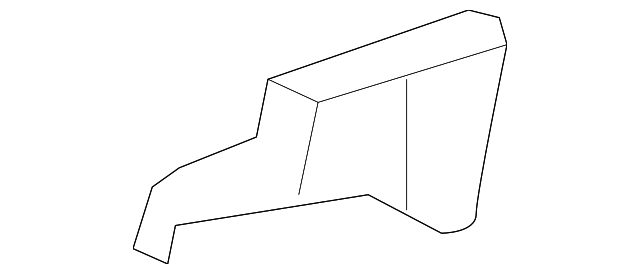 15844656 Деталь TRACK END COVER, LEFT