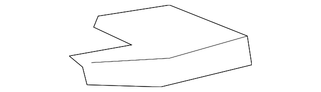 25865561 Деталь TRACK END COVER, LEFT