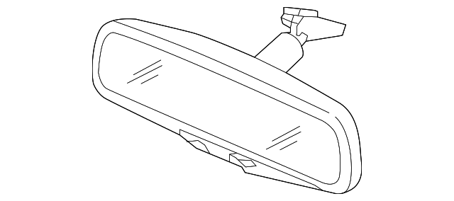 76400-TZ3-A01 Деталь MIRROR ASSY., REARVIEW (AUTO DAY/NIGHT)