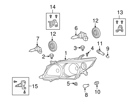 Corolla BULBS - CHASSIS 2