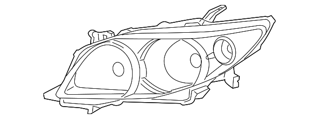 81130-12C20 Деталь LENS & HOUSING, RIGHT
