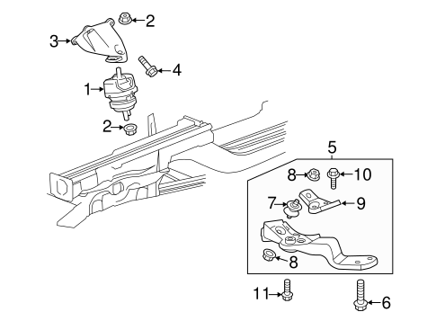 CTS ENGINE & TRANS MOUNTING 2