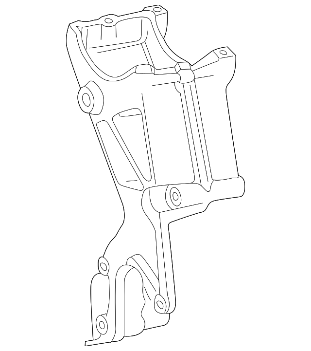 12558927 Деталь POWER STEERING PUMP BRACKET